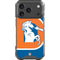 NFL Denver Broncos Retro Logo iPhone 17 Pro Clear Case