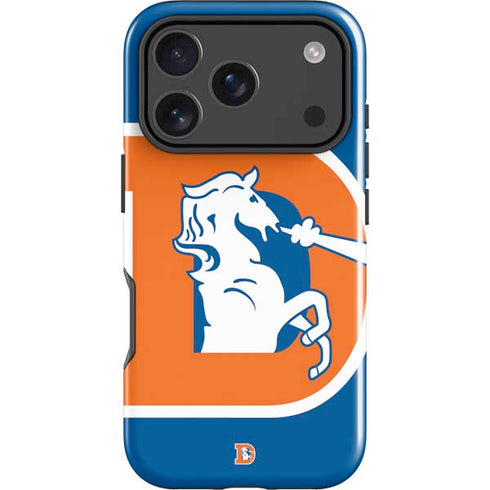 NFL Denver Broncos Retro Logo iPhone 17 Pro Impact Case