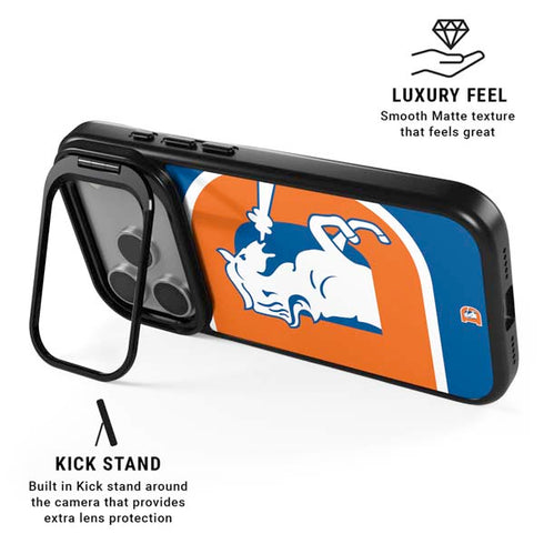 NFL Denver Broncos Retro Logo iPhone 17 Pro Kickstand Case