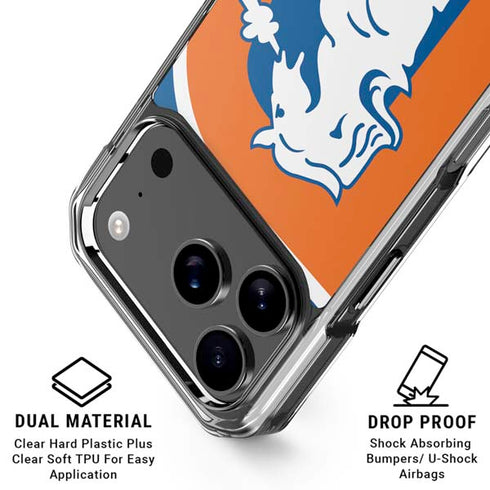 NFL Denver Broncos Retro Logo iPhone 17 Pro MagSafe Case