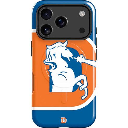 NFL Denver Broncos Retro Logo iPhone 17 Pro Magsafe Impact Case