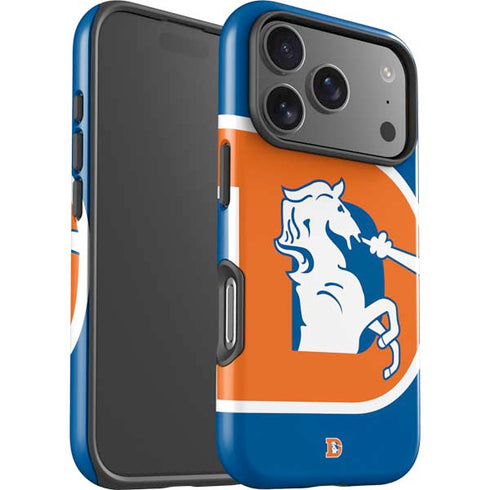 NFL Denver Broncos Retro Logo iPhone 17 Pro Max Impact Case
