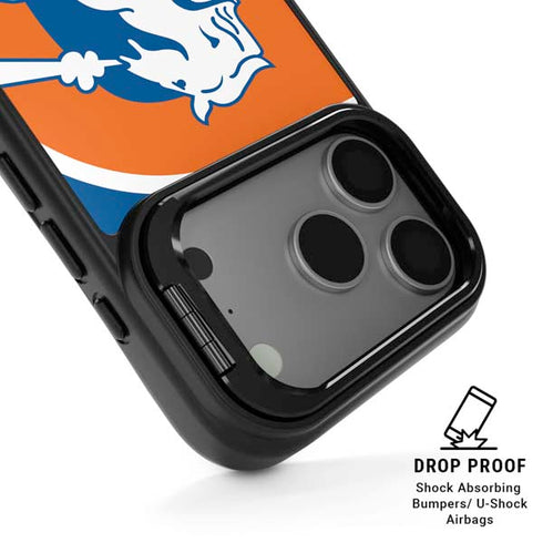 NFL Denver Broncos Retro Logo iPhone 17 Pro Max Kickstand Case