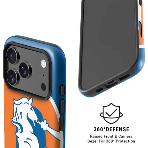NFL Denver Broncos Retro Logo iPhone 17 Pro Max Magsafe Impact Case