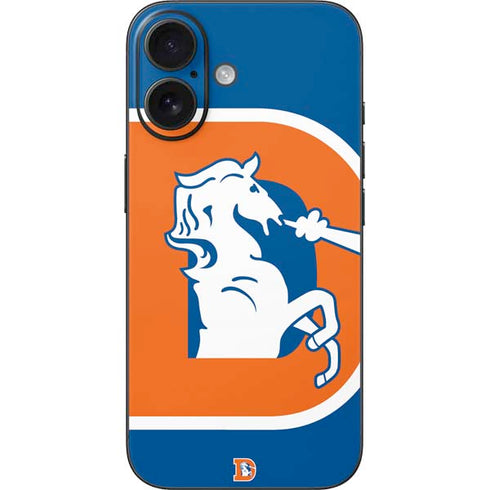 NFL Denver Broncos Retro Logo iPhone 17 Skin