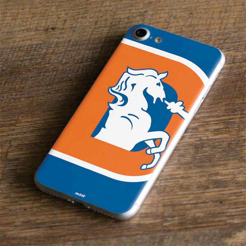 NFL Denver Broncos Retro Logo iPhone 8 Skin