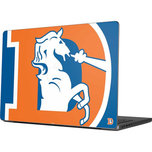 NFL Denver Broncos Retro Logo Apple MacBook Pro 14-inch Skin
