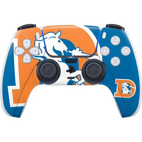 NFL Denver Broncos Retro Logo PlayStation PS5 Skins