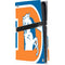 NFL Denver Broncos Retro Logo PS5 Pro Disk Console Skin