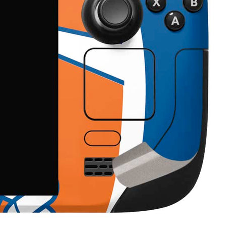 NFL Denver Broncos Retro Logo Steam Deck Handheld Gaming Computer OLED Skin
