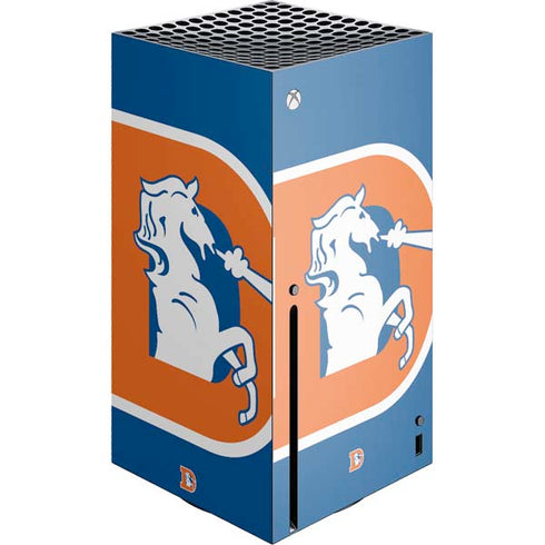 NFL Denver Broncos Retro Logo Xbox Series X Skins