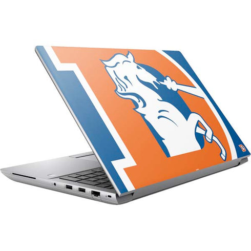NFL Denver Broncos Retro Logo HP ZBook Fury 16 G10 Skin