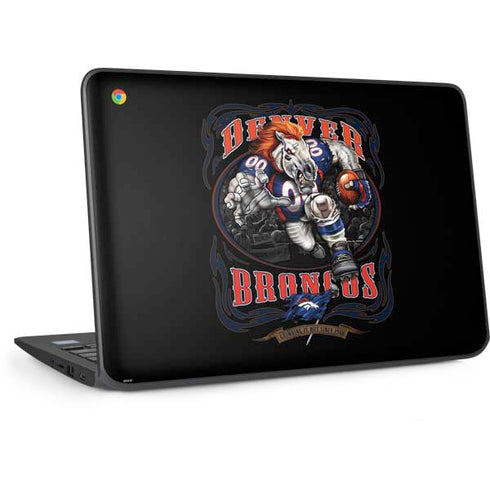 Liquid Blue NFL Denver Broncos Running Back HP Chromebook Skin