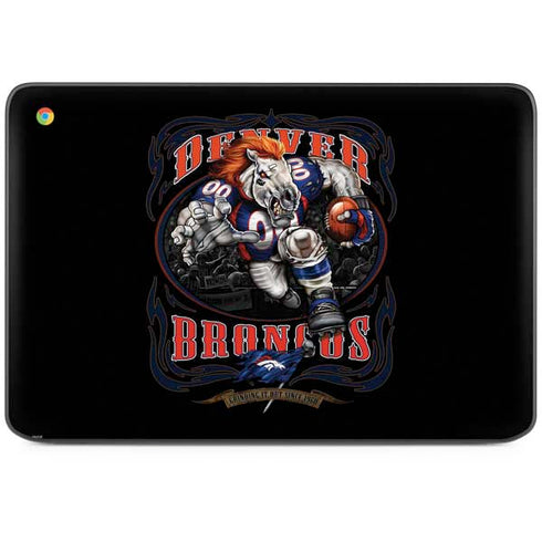 Liquid Blue NFL Denver Broncos Running Back HP Chromebook Skin