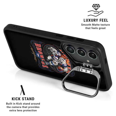Liquid Blue NFL Denver Broncos Running Back Galaxy S25 Kickstand Case