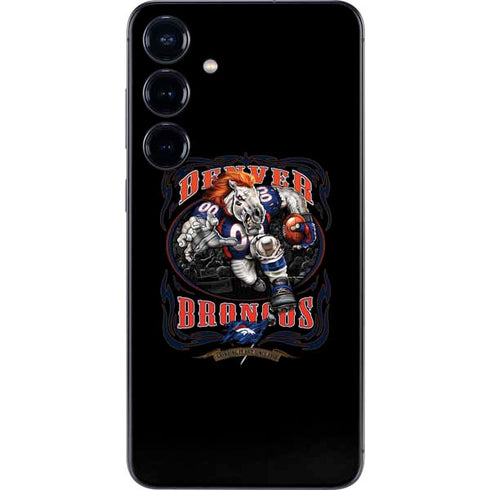 Liquid Blue NFL Denver Broncos Running Back Galaxy S24 Skin