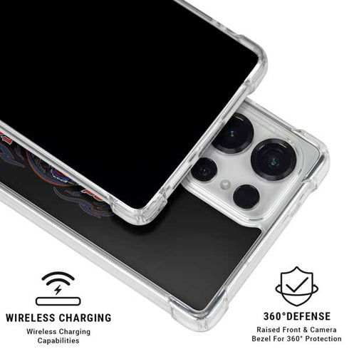 Liquid Blue NFL Denver Broncos Running Back Galaxy S25 Ultra Clear Case