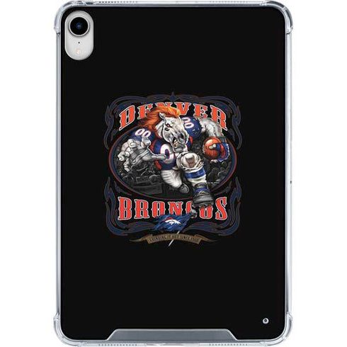 Liquid Blue NFL Denver Broncos Running Back iPad 11th Gen (2025) Clear Case