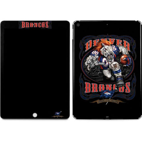 Liquid Blue NFL Denver Broncos Running Back Apple iPad Skin