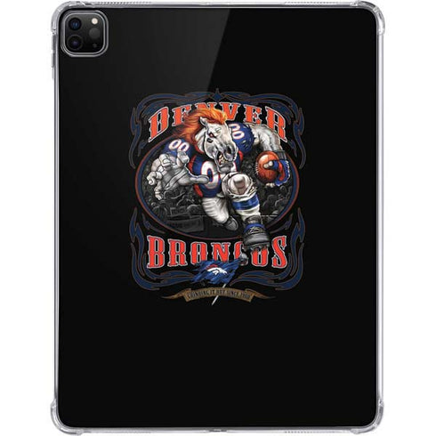 Liquid Blue NFL Denver Broncos Running Back iPad Pro 11in (2024) Clear Case