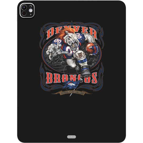Liquid Blue NFL Denver Broncos Running Back iPad Pro 13in M4 (2024) Skin