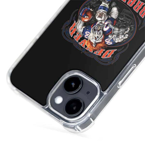 Liquid Blue NFL Denver Broncos Running Back iPhone 14 MagSafe Case