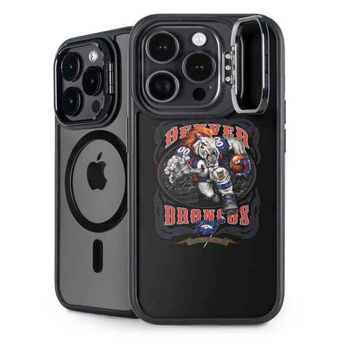 Liquid Blue NFL Denver Broncos Running Back iPhone 14 Pro Kickstand Case