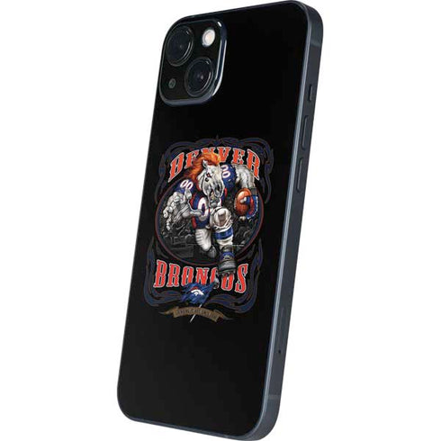 Liquid Blue NFL Denver Broncos Running Back iPhone 15 Skin