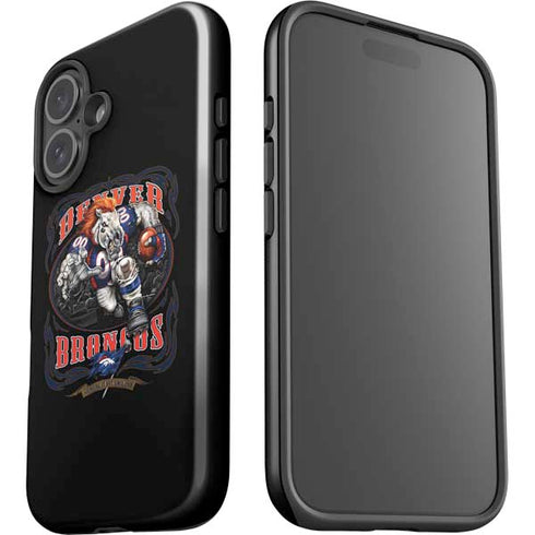 Liquid Blue NFL Denver Broncos Running Back iPhone 16 Plus Impact Case