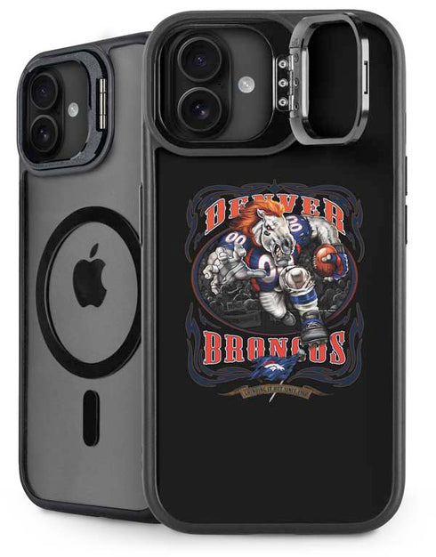 Liquid Blue NFL Denver Broncos Running Back iPhone 16 Plus Kickstand Case