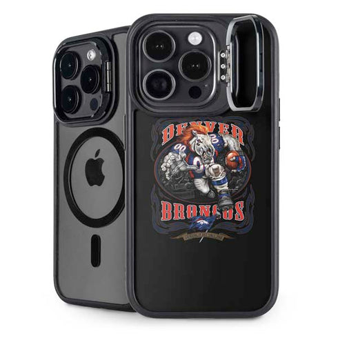 Liquid Blue NFL Denver Broncos Running Back iPhone 16 Pro Kickstand Case