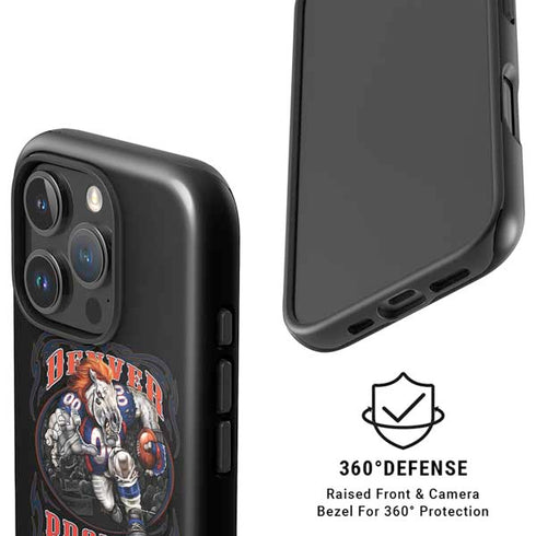 Liquid Blue NFL Denver Broncos Running Back iPhone 16 Pro Magsafe Impact Case