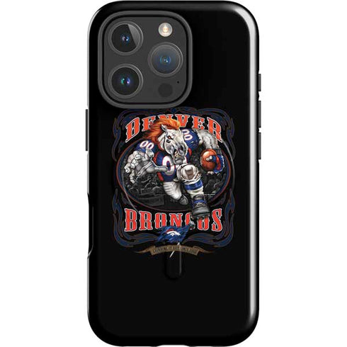 Liquid Blue NFL Denver Broncos Running Back iPhone 16 Pro Max Magsafe Impact Case