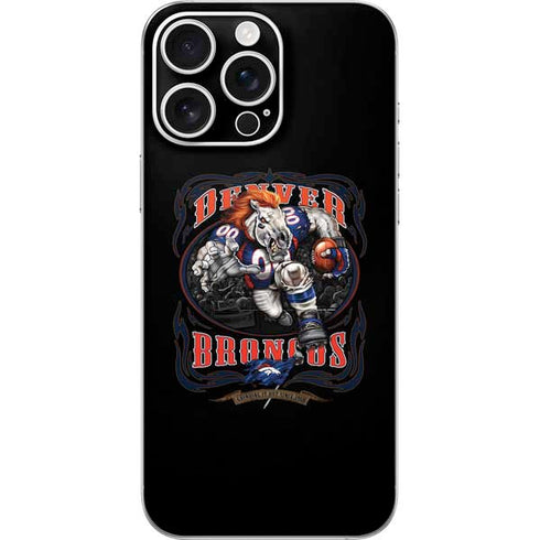 Liquid Blue NFL Denver Broncos Running Back iPhone 16 Pro Max Skin