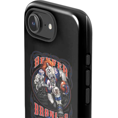 Liquid Blue NFL Denver Broncos Running Back iPhone 16e Impact Case