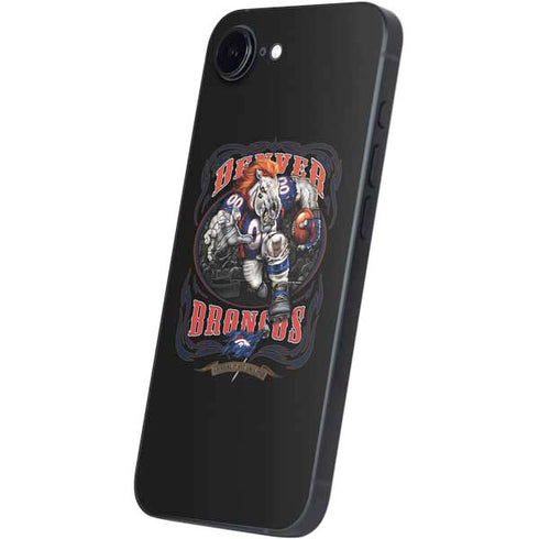 Liquid Blue NFL Denver Broncos Running Back iPhone 16e Skin