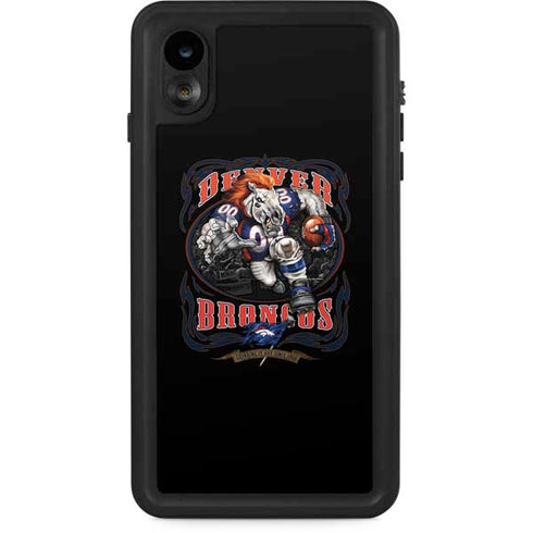 Liquid Blue NFL Denver Broncos Running Back iPhone Cases