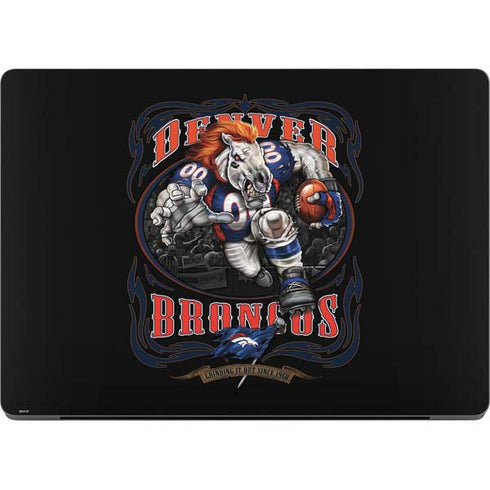 Liquid Blue NFL Denver Broncos Running Back Apple MacBook Pro 14-inch Skin