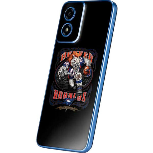 Liquid Blue NFL Denver Broncos Running Back Moto G Play 4G (2024) Skin