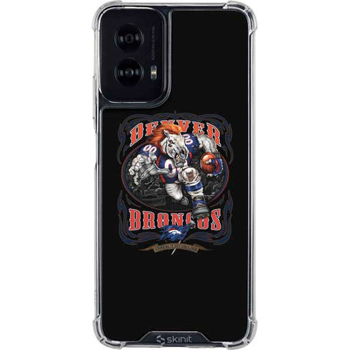 Liquid Blue NFL Denver Broncos Running Back Moto G Power 5G (2024) Clear Case
