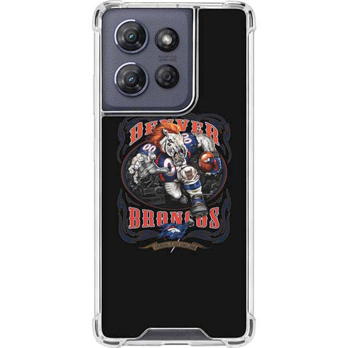 Liquid Blue NFL Denver Broncos Running Back Moto G Power 5G (2025) Clear Case