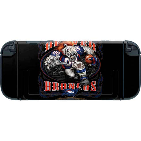 Liquid Blue NFL Denver Broncos Running Back Nintendo Switch 2 (2025) with Joy-Con Skin