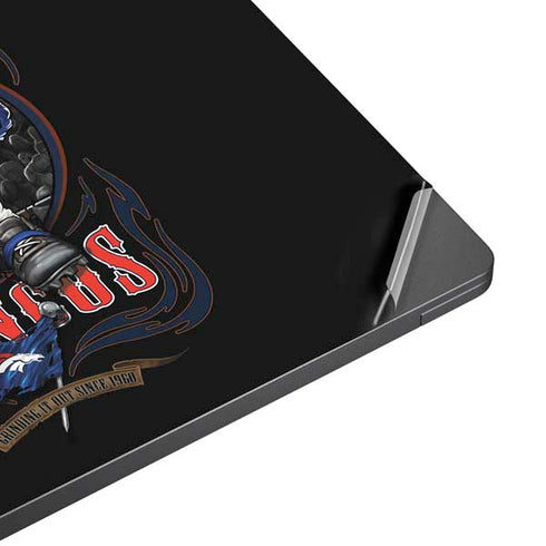 Liquid Blue NFL Denver Broncos Running Back Surface Laptop 7 13.8in Skin