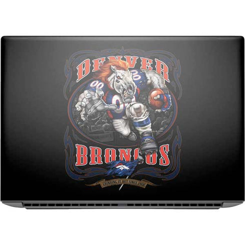 Liquid Blue NFL Denver Broncos Running Back HP ZBook Fury 16 G10 Skin