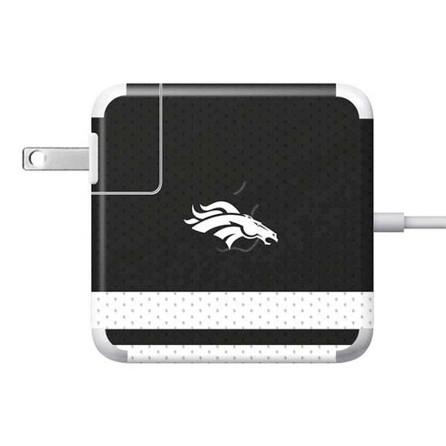 NFL Denver Broncos Shutout 85W Power Adapter (15 and 17 inch MacBook Pro Charger) Skin