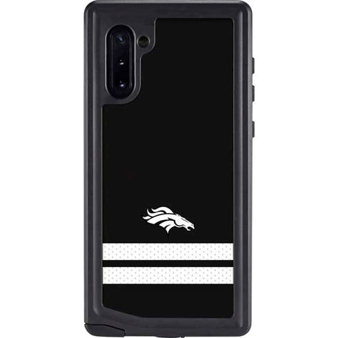 NFL Denver Broncos Shutout Galaxy Note 10 Waterproof Case