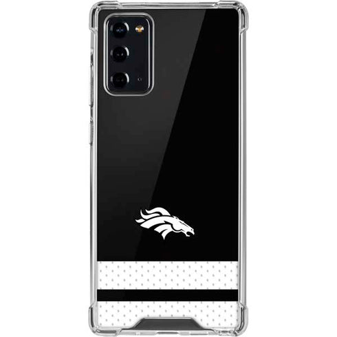 NFL Denver Broncos Shutout Galaxy Note20 5G Clear Case