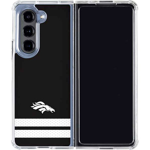 NFL Denver Broncos Shutout Galaxy Z Fold5 5G Clear Case