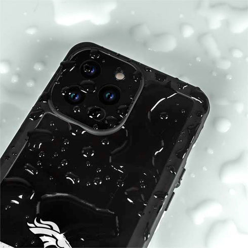 NFL Denver Broncos Shutout iPhone 15 Pro Waterproof Case