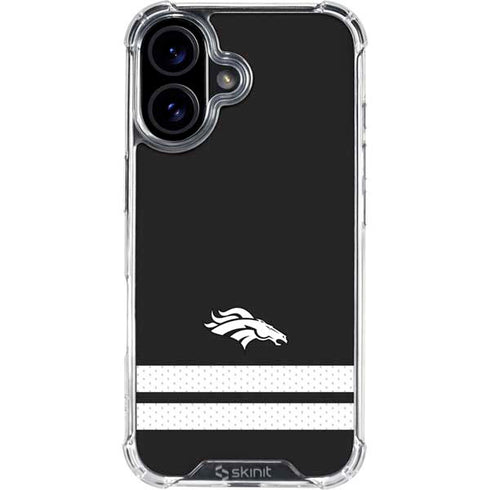NFL Denver Broncos Shutout iPhone 16 Clear Case